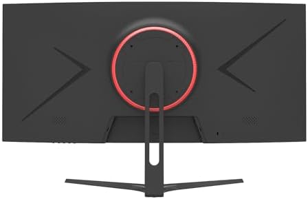 CRUA 27 Curved Gaming Monitor  FHD 1920x1080P  144Hz/180Hz Computer Monitor  1800R VA Screen  120  sRGB  AMD FreeSync  HDMI & DP  Wall Mount Install  Black