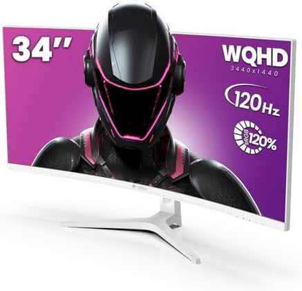 CRUA 32 Curved Gaming Monitor  2K QHD 2560x1440  144Hz/165Hz VA Display  1800R Screen  120  sRGB  AMD FreeSync  Low Blue Light  HDMI& DP  Wall Mountable PC Monitor for Gaming  Streaming & Work  Black