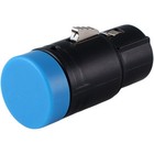 Cable Techniques Low Profile Right Angle XLR 3 Pin Female Connector with A Shell