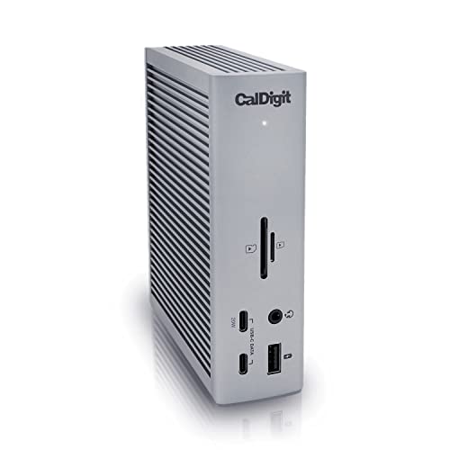 CalDigit TS4 Thunderbolt 4 Dock   18 Ports  98W Charging  40Gb/s Thunderbolt 4  USB A/C  2 5GbE  8K/6K Displays  Mac/PC/Chrome Compatible