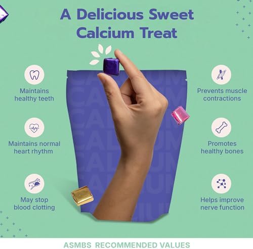 Calcium Citrate Bariatric Calcium Chews with 1000 IU Vitamin D3   Ideal for Bariatric Patients   BariBurst by Bari Life  Watermelon 