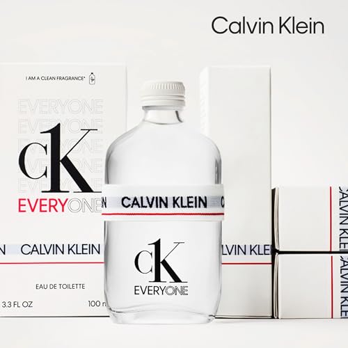 Calvin Klein CK Everyone Eau de Toilette   Citrus Unisex Cologne   With Notes of Orange Essential Oil  Ginger  Cedarwood & Amber   Long Lasting Fragrance