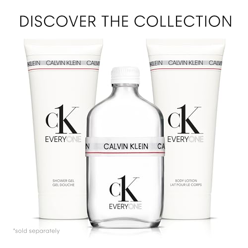 Calvin Klein CK Everyone Eau de Toilette   Citrus Unisex Cologne   With Notes of Orange Essential Oil  Ginger  Cedarwood & Amber   Long Lasting Fragrance