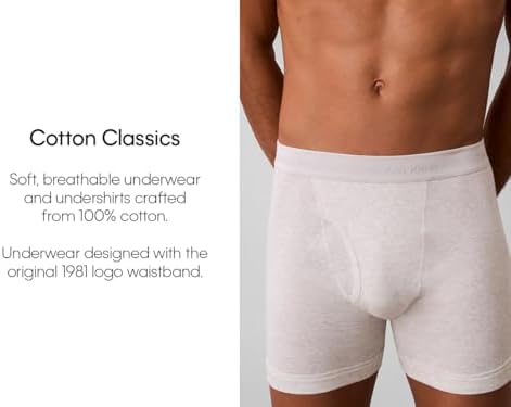 Calvin Klein Men s Cotton Classics 3 Pack Boxer Brief