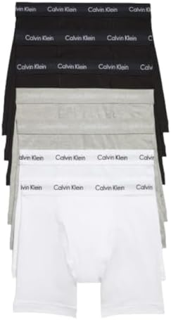 Calvin Klein Mens Cotton Stretch 7 Pack Boxer Brief