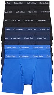 Calvin Klein Mens Cotton Stretch 7 Pack Boxer Brief