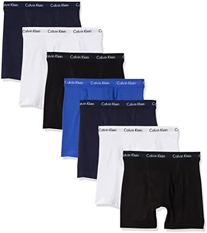 Calvin Klein Mens Cotton Stretch 7 Pack Boxer Brief