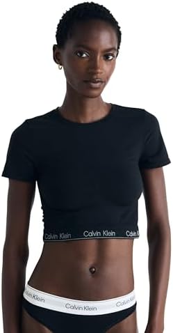 Calvin Klein Womens Icon Shapewear Short Sleeve Top