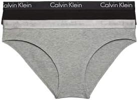 Calvin Klein Womens Motive Cotton Multipack Bikini Panty