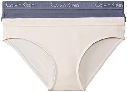 Calvin Klein Womens Motive Cotton Multipack Bikini Panty