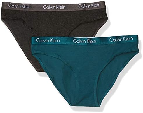 Calvin Klein Womens Motive Cotton Multipack Bikini Panty