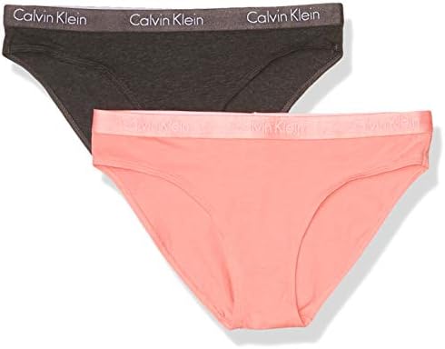 Calvin Klein Womens Motive Cotton Multipack Bikini Panty