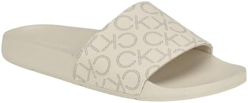 Calvin Klein Womens Athens Slide Sandal