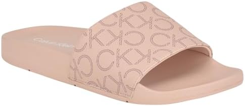 Calvin Klein Womens Athens Slide Sandal