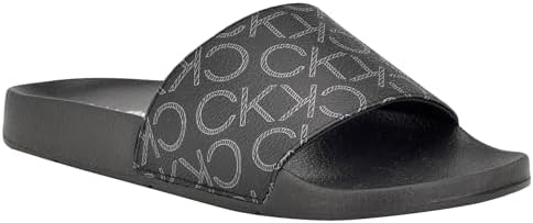 Calvin Klein Womens Athens Slide Sandal