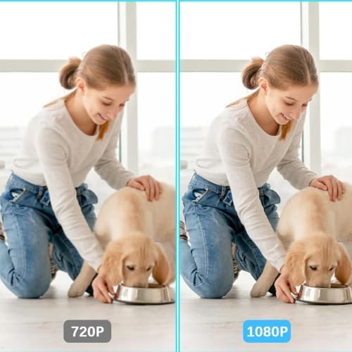 Camera Clock Full HD 1080P Wireless with Night Vision  Hidden Camera with Motion Detection  160  Ultra Wide Angle 2 4/5Ghz