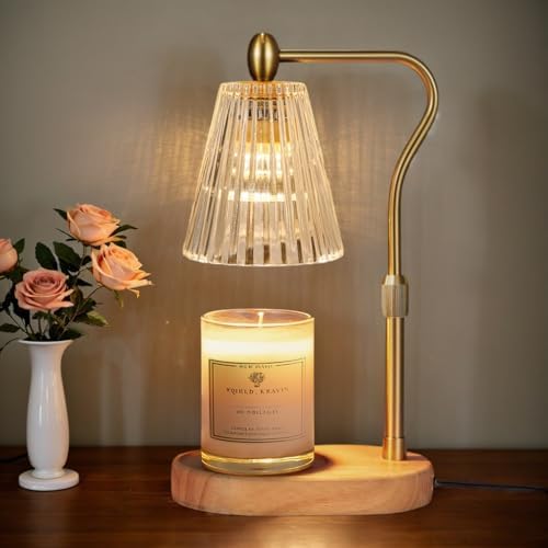 Candle Warmer Lamp with Timer and Dimmer Adjustable Height for Home Room Decor  Brithday Gifts for Women  Candle Warmer for Scented Jar Candles Mothers Day Gifts