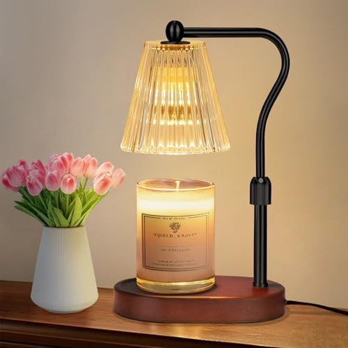 Candle Warmer Lamp with Timer and Dimmer Adjustable Height for Home Room Decor  Brithday Gifts for Women  Candle Warmer for Scented Jar Candles Mothers Day Gifts