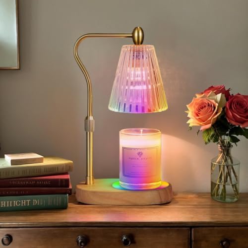 Candle Warmer Lamp with Timer and Dimmer Adjustable Height for Home Room Decor  Brithday Gifts for Women  Candle Warmer for Scented Jar Candles Mothers Day Gifts