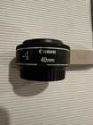 Canon EF 40mm f/2 8 STM Pancake Lens