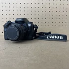 Cámara réflex digital Canon EOS D60 de 6,3 MP, objetivo Sigma F2.8 de 90 mm y batería (Grado C).