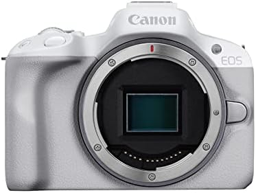 Canon EOS R50 Mirrorless Camera RF S18 45mm F4 5 6 3 is STM Lens Kit  24 2 Megapixel CMOS  APS C  Sensor  4K Video  Vlogging  Content Creation  Photography  Digital Camera  Black