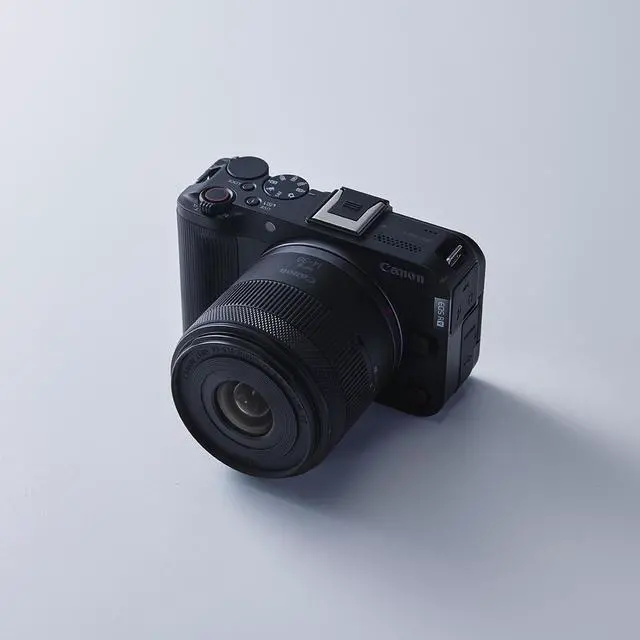 Canon EOS R50 V Mirrorless Camera with RF S 14 30mm f/4 6 3 IS STM PZ Lens