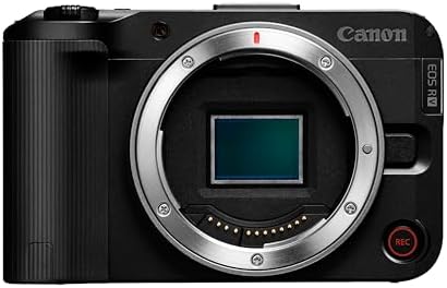 Canon EOS R50 V Mirrorless Camera  Body Only    APS C Digital Camera  Flip Screen 4K Video  Interchangeable Lens Camera for Vlogging  Content Creation  Streaming  Filming  Podcasts  TikTok