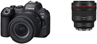 Canon EOS R6 Mark II Mirrorless Camera  Body Only   Full Frame Camera  24 2 Megapixel CMOS Sensor  Photo and Video Capabilities  Black
