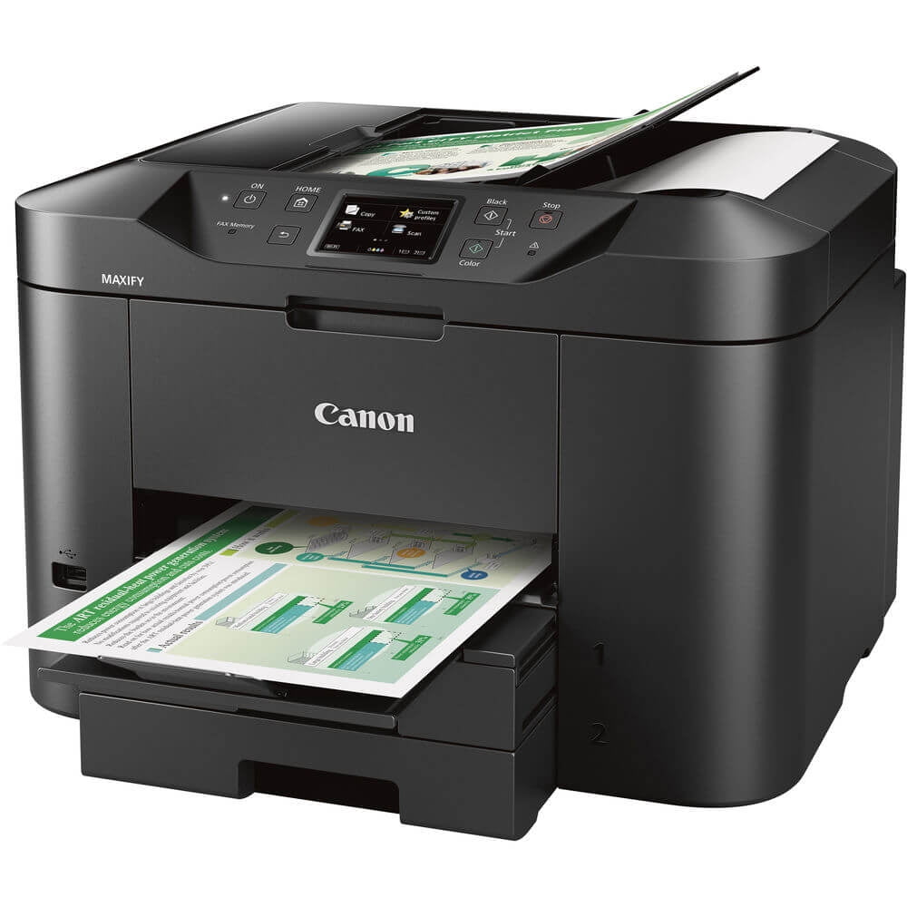 Canon MAXIFY MB2720 Inkjet Multifunction Printer   Color   Plain Paper Print   Desktop