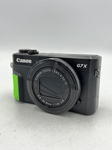 Canon PowerShot Digital Camera  G7 X Mark II  with Wi Fi & NFC  LCD Screen  and 1 inch Sensor   Black  100 1066C001