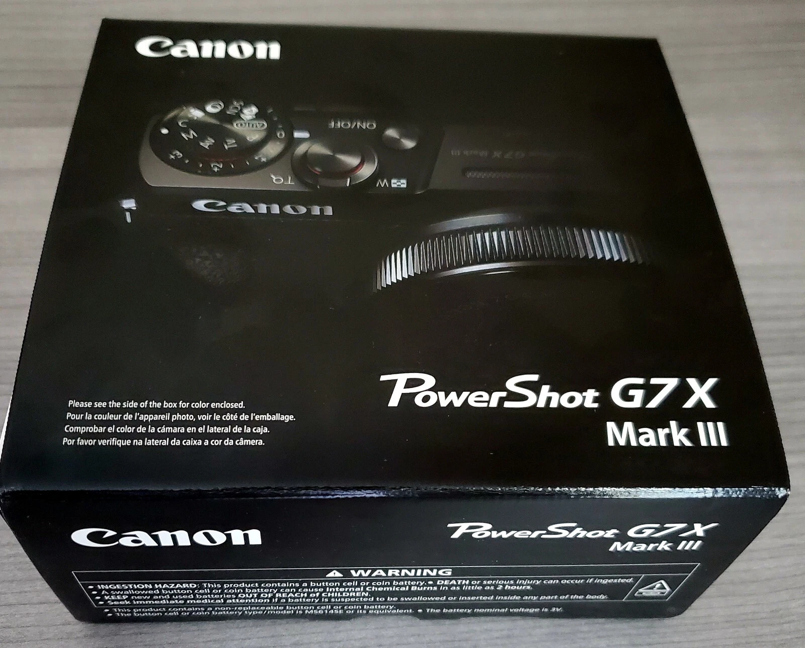 Canon PowerShot G7 X Mark III 20 1MP Point & Shoot Digital Camera New Black