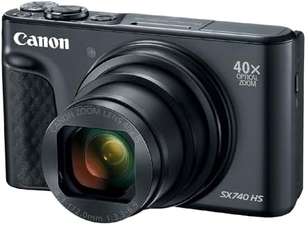 Canon Powershot SX740 HS Digital Camera  Black 
