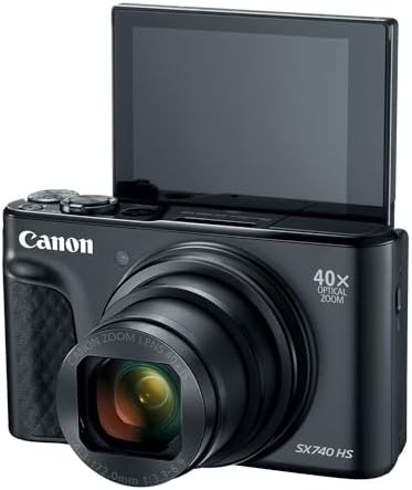 Canon Powershot SX740 HS Digital Camera  Black 