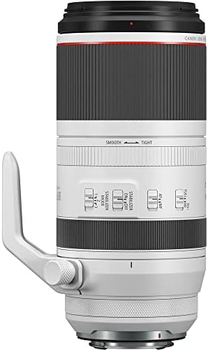 Canon RF100 500mm F4 5 7 1 L is USM Lens  Super Telephoto Zoom Lens  Compatible with EOS R Series Mirrorless Cameras  White