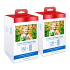 Canon Selphy CP1300 CP1200 4x6 108 shts Color Ink Paper Set KP 108IN Lot