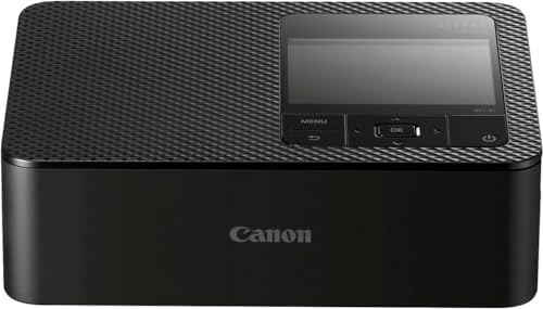 Canon Selphy CP1500 Wireless Compact Photo Printer  Black  Bundle with KP 108IN Color Ink Paper Set  108 Sheets of 4x6 Paper   3 Ink Cartridges    6 Slot Memory Card Holder   More