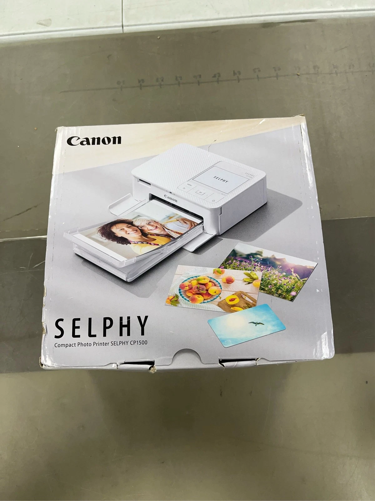 Canon Selphy CP1500 Wireless Compact Photo Printer  Black 