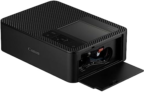 Canon Selphy CP1500 Wireless Compact Photo Printer  Black  Bundle with KP 108IN Color Ink Paper Set  108 Sheets of 4x6 Paper   3 Ink Cartridges    6 Slot Memory Card Holder   More