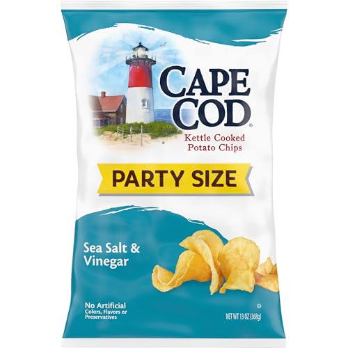 Cape Cod Potato Chips  Sea Salt & Vinegar Kettle Chips  13 Oz