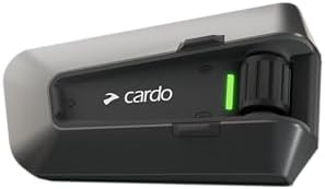 Cardo PACKTALK Edge Motorcycle Bluetooth Communication System Headset Intercom   Single Pack
