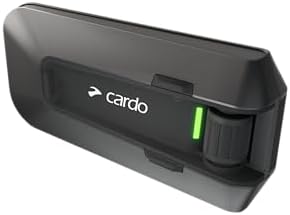 Cardo PACKTALK Edge Motorcycle Bluetooth Communication System Headset Intercom   Single Pack