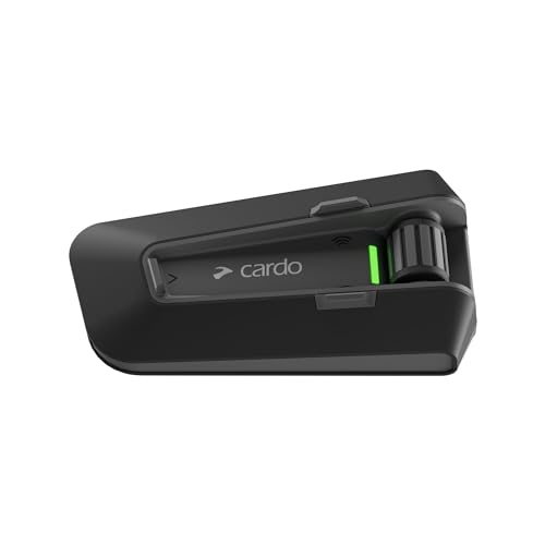Cardo Packtalk Neo Motorcycle Helmet Communication Intercom System  Single Pack  Black