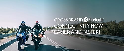 Cardo Spirit HD Motorcycle Bluetooth Communication Headset  Connect Up to 2 Riders  FM Radio   Dual Pack