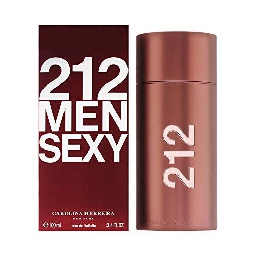 Carolina Herrera 212 Sexy Men Fragrance For Men   Magnetic  Fresh And Seductive   Notes Of Vanilla  Guaiac Wood  Sandalwood  Amber And Musk   Sensual  Amber Fougere Fragrance   Edt Spray   3 4 Oz