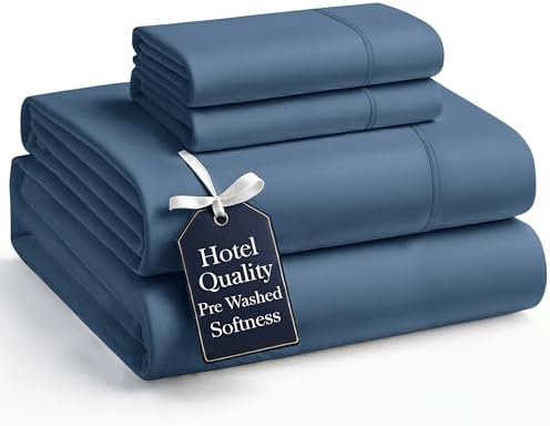 Casa Platino Bedding Sheets and Pillowcases  Pre Washed Ultra Soft & Breathable Full Bed Sheets Set  Hydro Brushed Microfiber Cooling Full Size Sheet Set  Deep Pockets   Sepia Rose