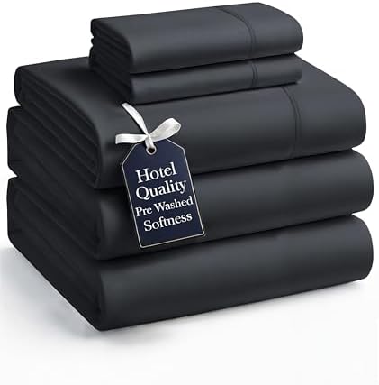 Casa Platino Bedding Sheets and Pillowcases  Pre Washed Ultra Soft & Breathable Full Bed Sheets Set  Hydro Brushed Microfiber Cooling Full Size Sheet Set  Deep Pockets   Sepia Rose