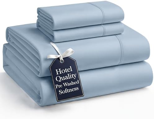 Casa Platino Bedding Sheets and Pillowcases  Pre Washed Ultra Soft & Breathable Full Bed Sheets Set  Hydro Brushed Microfiber Cooling Full Size Sheet Set  Deep Pockets   Sepia Rose