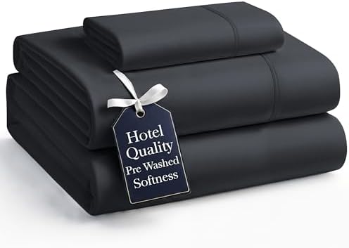 Casa Platino Bedding Sheets and Pillowcases  Pre Washed Ultra Soft & Breathable Full Bed Sheets Set  Hydro Brushed Microfiber Cooling Full Size Sheet Set  Deep Pockets   Sepia Rose