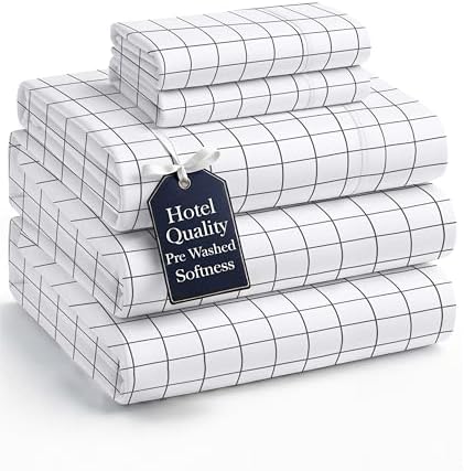 Casa Platino Bedding Sheets and Pillowcases  Pre Washed Ultra Soft & Breathable Full Bed Sheets Set  Hydro Brushed Microfiber Cooling Full Size Sheet Set  Deep Pockets   Sepia Rose